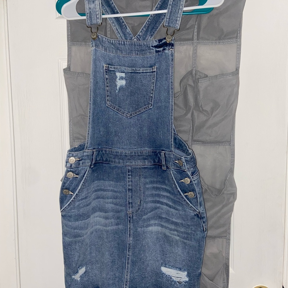 Celebrity Pink Denim Dress